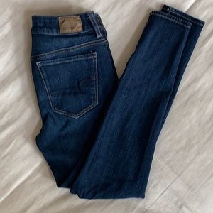AMERICAN EAGLE skinny jeans, size 0 SHORT
